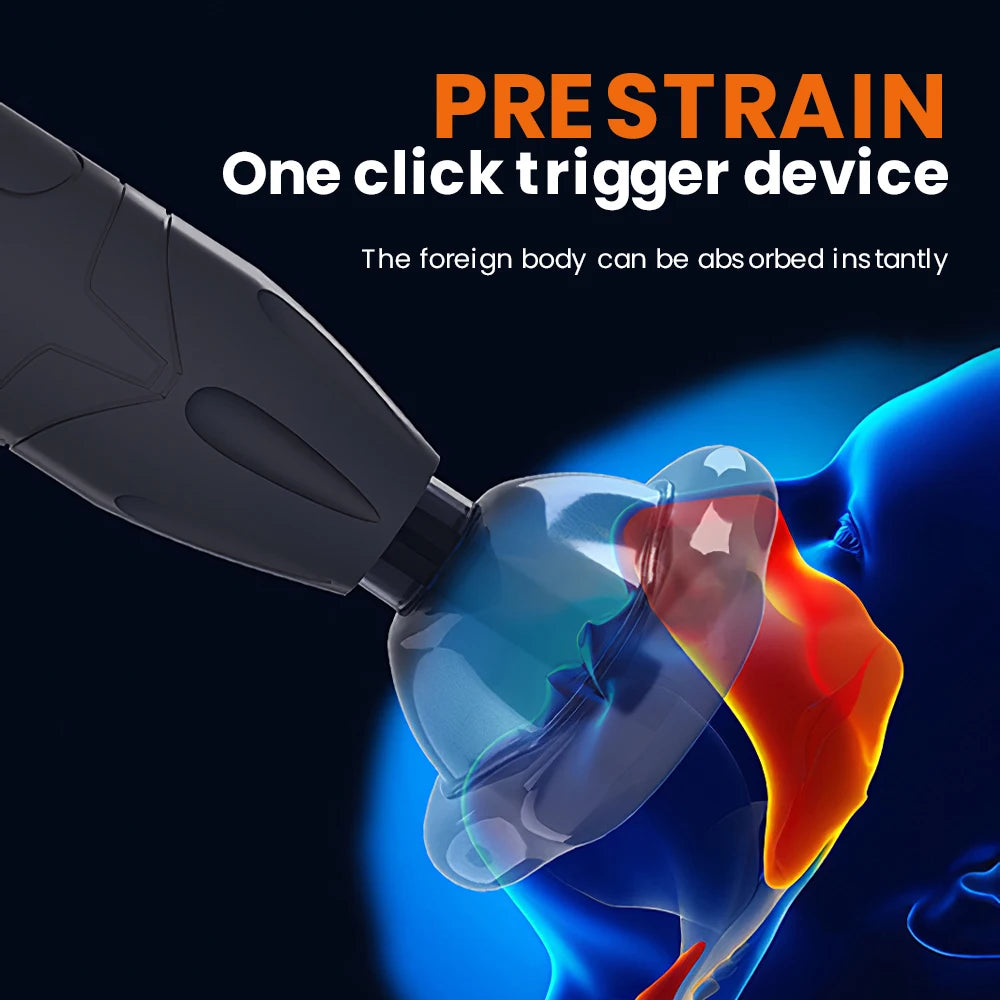 First Aid Anti Choking Rescue Device Automatic CPR for Adults Kids with 3PCS Sizes Masks Home Airway Assist Emergency Kit