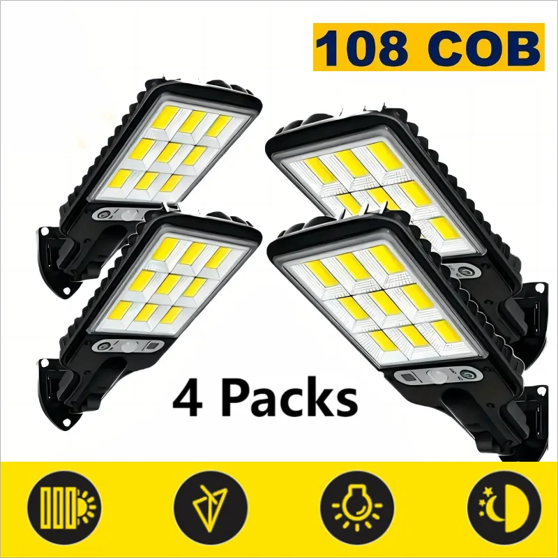 LumiGuard™ Solar LED Wall Lights
