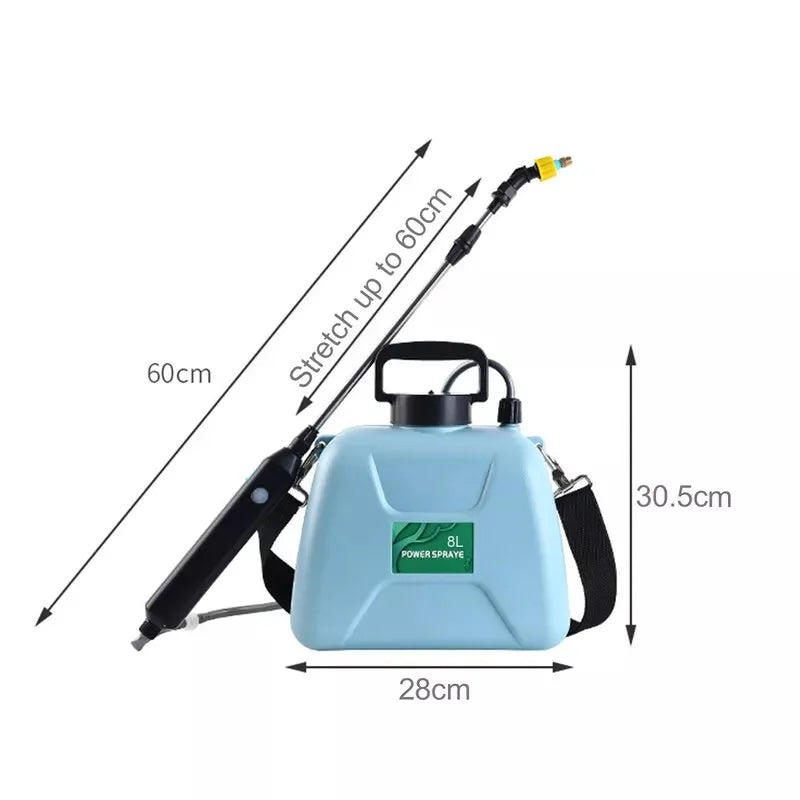 HydraForce 8L™ Electric Garden Sprayer | Automatic Plant Watering