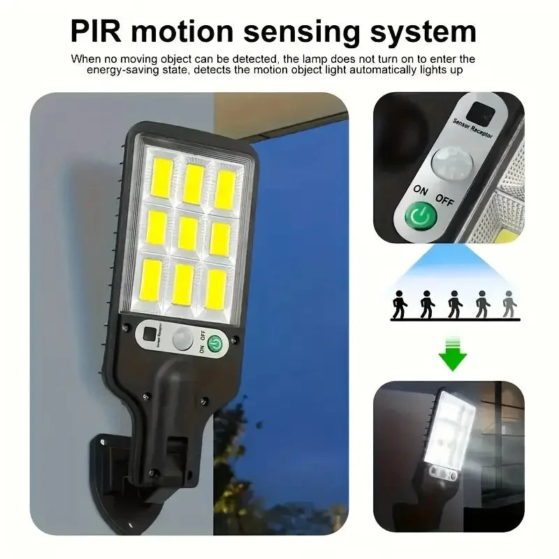 LumiGuard™ Solar LED Wall Lights