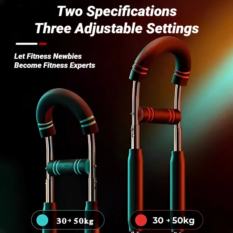 PowerFlex U-Bar – Adjustable Arm, Chest & Forearm Strength Trainer