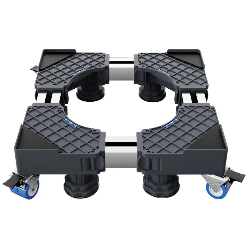 Универсална стойка за пералня и хладилник FlexiLift™ с регулируеми колела и опора за височина