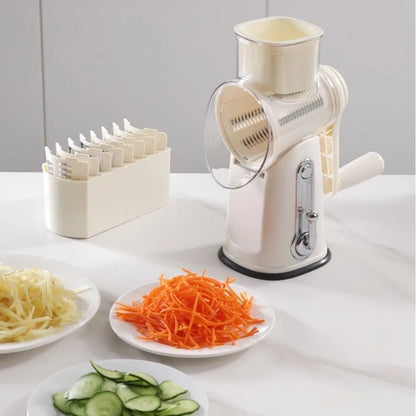 Популярен многофункционален резач за зеленчуци, ръчен резач за зеленчуци за картофи и репички