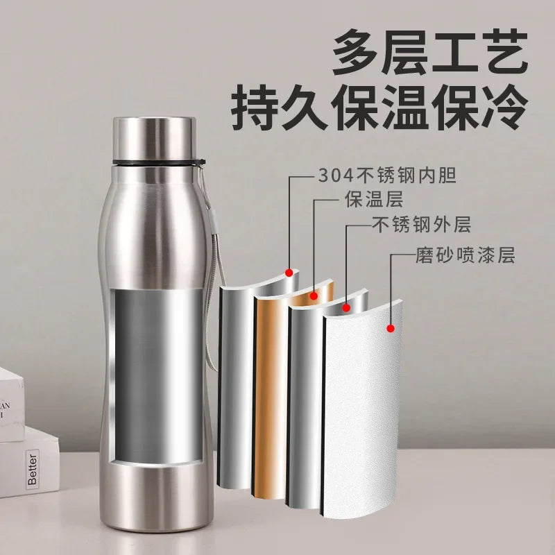 HydroForce™ 1L Stainless Steel Bottle