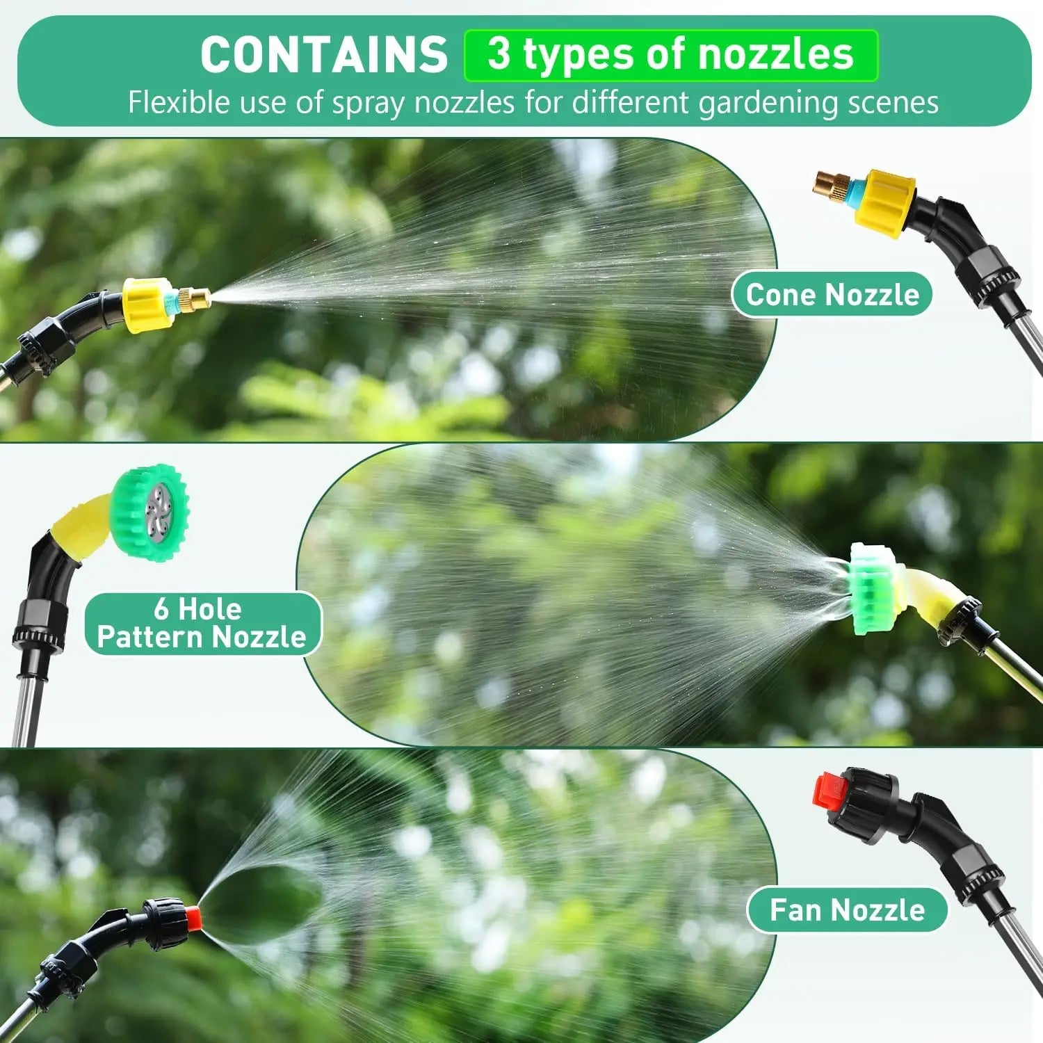 HydraForce 8L™ Electric Garden Sprayer | Automatic Plant Watering