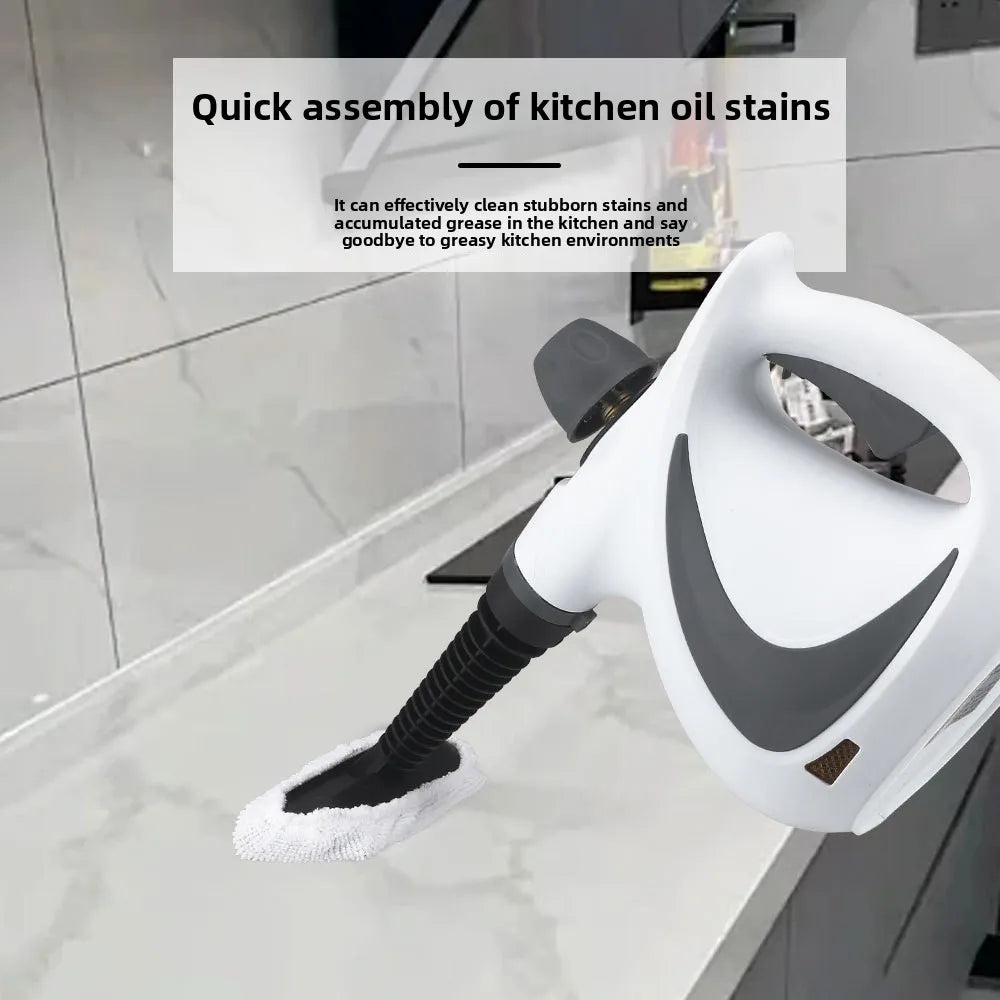 Pressurized Handheld Steam Cleaner for Home - Portable Multi-purpose High Pressure Deep Multi-surface Cleaning Steamer Machine