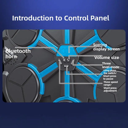 Smart Music Boxing Machine Home Wall Target Children's Strike Reaction Indoor Electronic Target Sanda Training Device