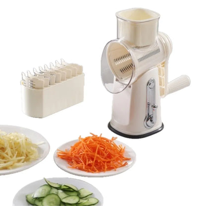 Популярен многофункционален резач за зеленчуци, ръчен резач за зеленчуци за картофи и репички