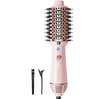Wavytalk Jet Brush Dual Voltage Ionic Hair Dryer Brush, Reduces Damage, Anti-Frizz Straight Hair, Curls and Blowouts