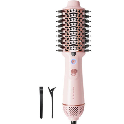 Wavytalk Jet Brush Dual Voltage Ionic Hair Dryer Brush, Reduces Damage, Anti-Frizz Straight Hair, Curls and Blowouts