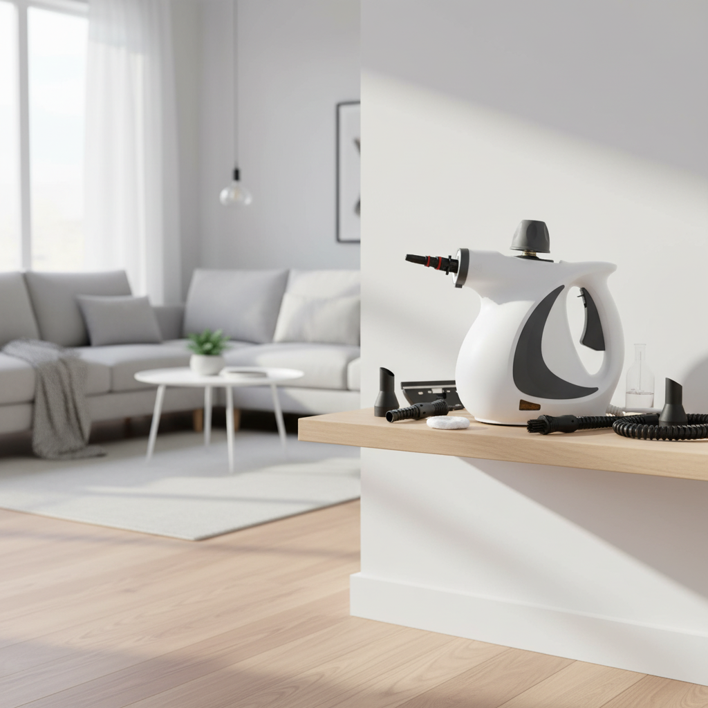 Pressurized Handheld Steam Cleaner for Home - Portable Multi-purpose High Pressure Deep Multi-surface Cleaning Steamer Machine